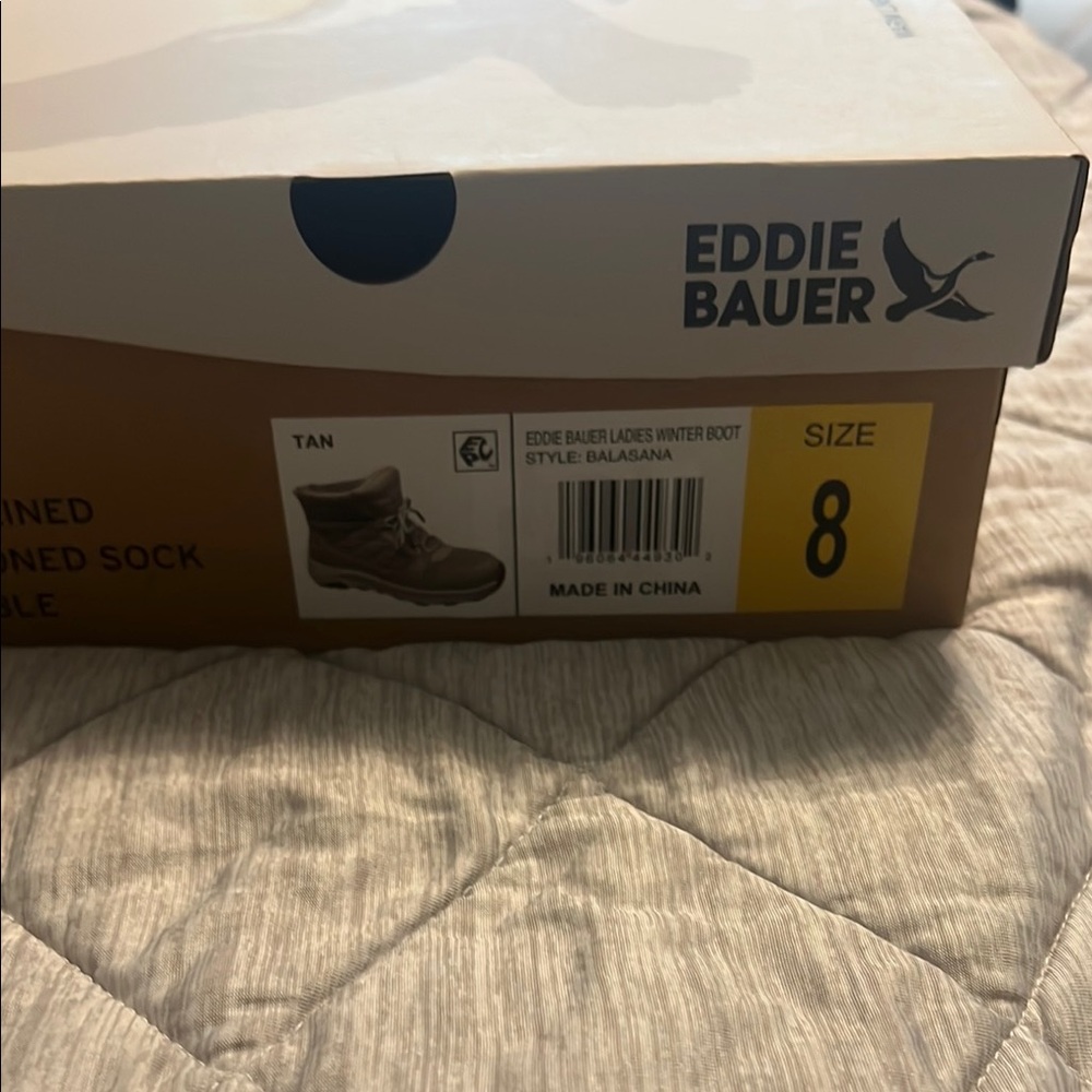Eddie Bauer Tan Winter Boots